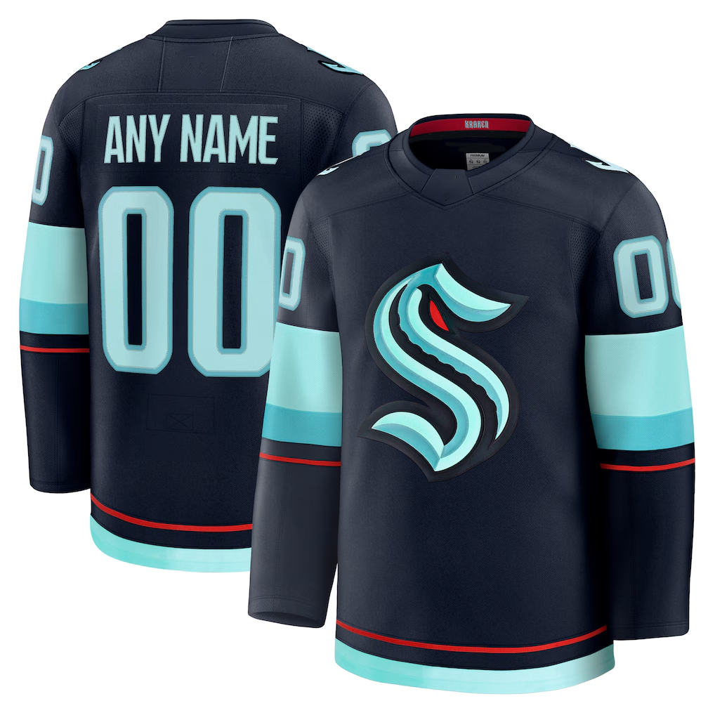 Fenge Custom S.Kraken Deep Sea Blue Home Premium Jerseys