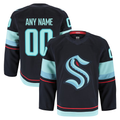 Fenge Custom S.Kraken Navy Home Authentic Pro Jerseys