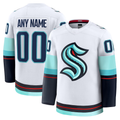 Fenge Custom S.Kraken White Away Premium Jerseys