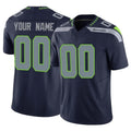 Fenge Custom S.Seahawks Navy Limited Vapor F.U.S.E. Home Game Any Name & Numbers Stitched Jerseys