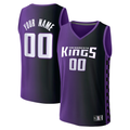 Fenge Custom S.kings Fanatics Purple Fast Break Jerseys - Statement Edition
