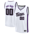 Fenge Custom S.kings Fanatics White Fast Break Jerseys - Association Edition