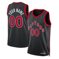Fenge Custom T.Raptors Black 2022-23 Swingman Jerseys - Statement Edition