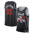Fenge Custom T.Raptors Black 2025-26 City Edition Swingman Jerseys