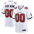 Fenge Custom TB.Buccaneers White Replica Game Stitched Jerseys