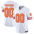 Fenge Custom TB.Buccaneers White Vapor F.U.S.E. Limited Stitched Jerseys