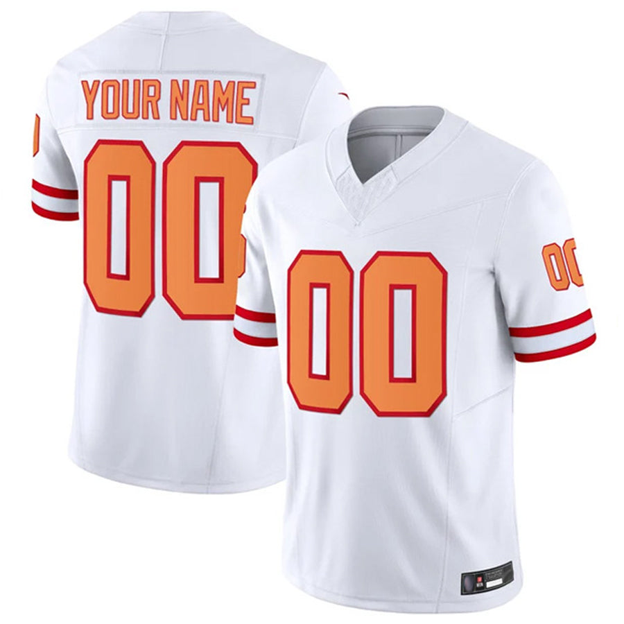 Fenge Custom TB.Buccaneers White Vapor F.U.S.E. Limited Stitched Jerseys