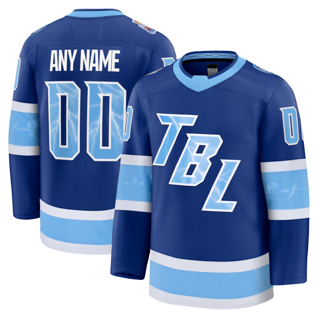 Fenge Custom TB.Lightning Blue 2026 Stadium Series Premium Jerseys