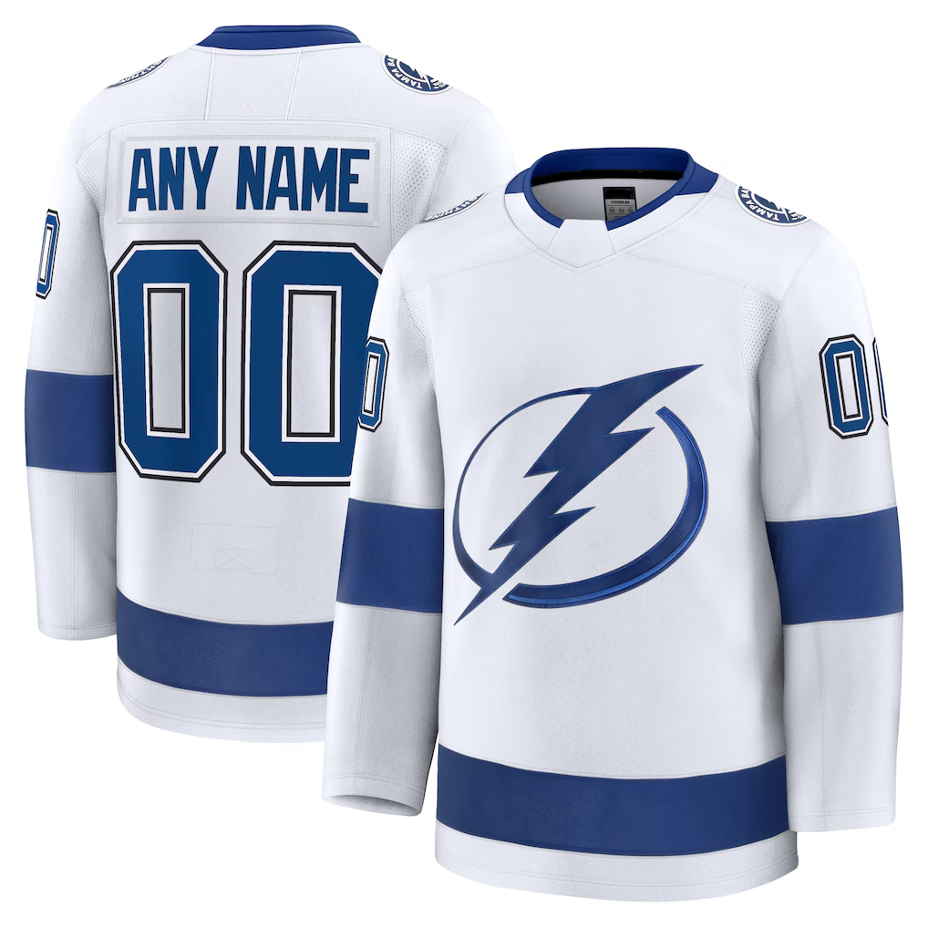 Fenge Custom TB.Lightning White Away Premium Jerseys