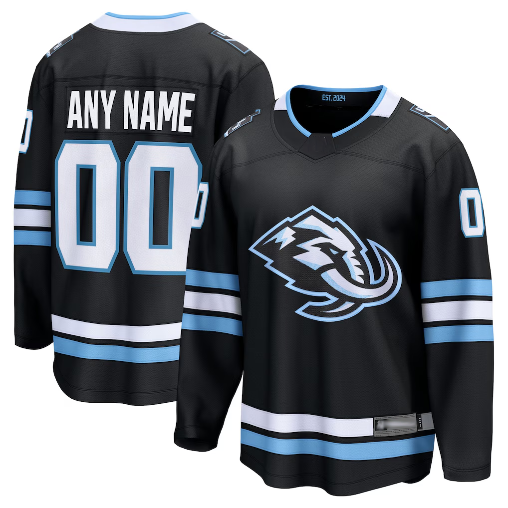 Fenge Custom U.Mammoth Black Home Breakaway Jerseys