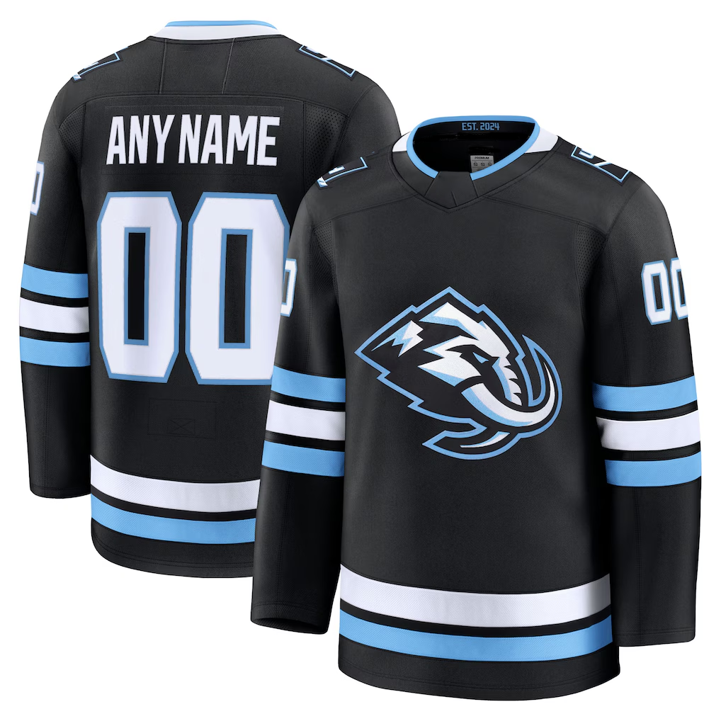 Fenge Custom U.Mammoth Black Home Premium Jerseys