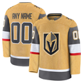 Fenge Custom V.Golden Knights Gold Home Premium Jerseys