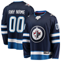 Fenge Custom W.Jets Blue Home Breakaway Jerseys