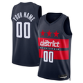 Fenge Custom W.Wizards Navy 2024-25 Swingman Jerseys - Statement Edition