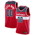 Fenge Custom W.Wizards Red 2020-21 Swingman Jerseys - Icon Edition