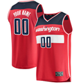 Fenge Custom W.Wizards Red Fast Break Replica Jerseys - Icon Edition