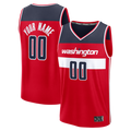 Fenge Custom W.Wizards Red Fastbreak Jerseys - Icon Edition