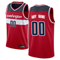Fenge Custom W.Wizards Red Swingman Jerseys - Icon Edition