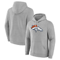 Fenge D.Broncos Gray Pullover Hoodie Limited Blank Player Stitched Jerseys