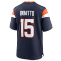 Fenge D.Broncos #15 Nik Bonitto Player Navy Home Game Stitched Jerseys