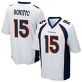 Fenge D.Broncos #15 Nik Bonitto Player White Game Stitched Jerseys