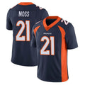 Fenge D.Broncos #21 Riley Moss Player Navy Vapor Untouchable Limited Game Stitched Jerseys