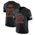 Fenge D.Broncos #22 Brandon Jones Player Black Impact Limited Game Stitched Jerseys