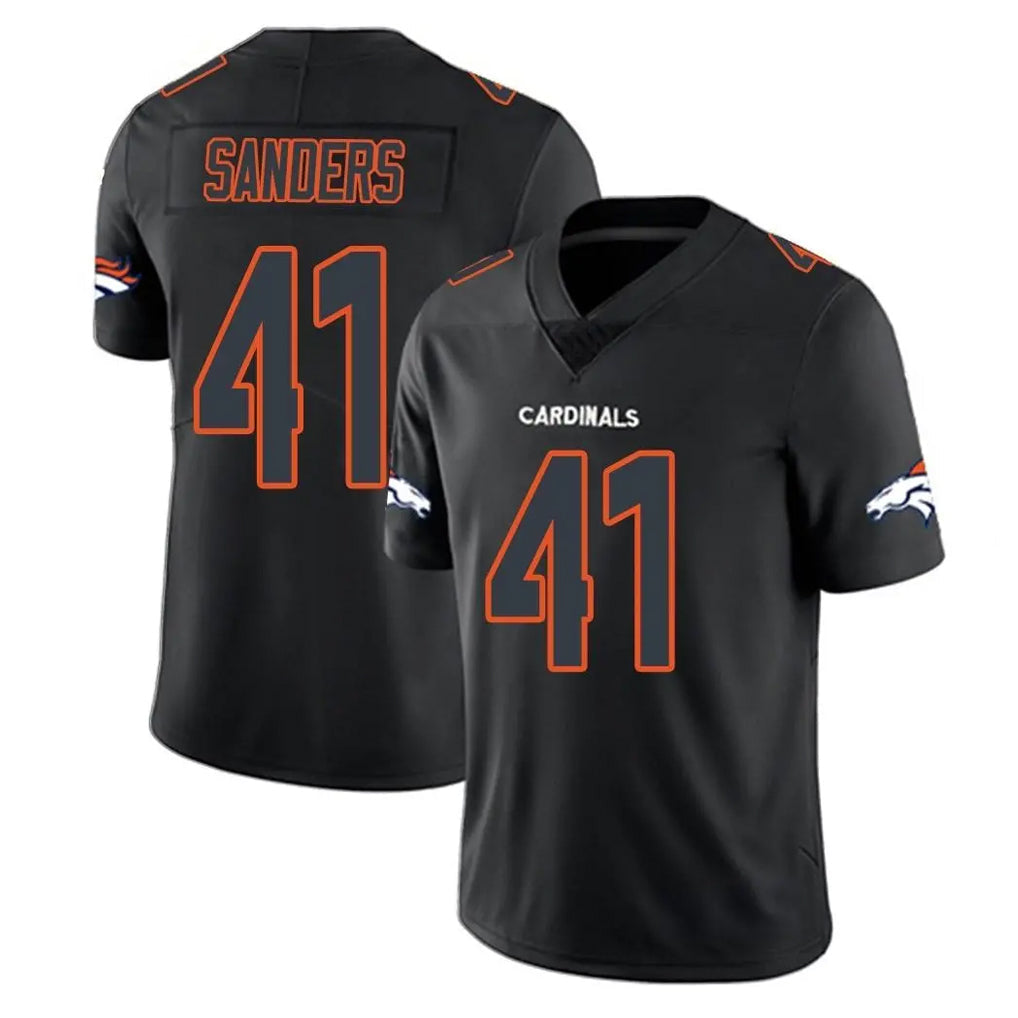 Fenge D.Broncos #41 Drew Sanders Player Black Impact Limited Game Stitched Jerseys