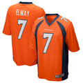 Fenge D.Broncos #7 John Elway Player Orange Game Stitched Jerseys