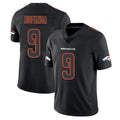 Fenge D.Broncos #9 Talanoa Hufanga Player Black Impact Limited Game Stitched Jerseys