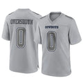 Fenge D.Cowboys #0 DeMarvion Overshown Player Gray Atmosphere Fashion Home Game Stitched Jerseys