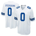 Fenge D.Cowboys #0 DeMarvion Overshown Player White Home Game Stitched Jerseys
