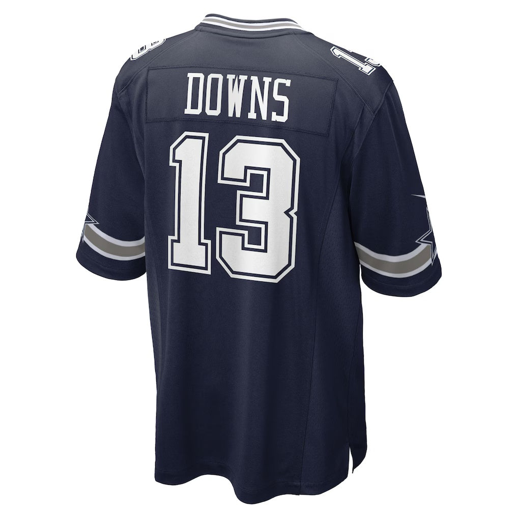 Fenge D.Cowboys #13 Caleb Downs Navy 2026 Draft First Round Pick No. 11 Team Game Stitched Jerseys