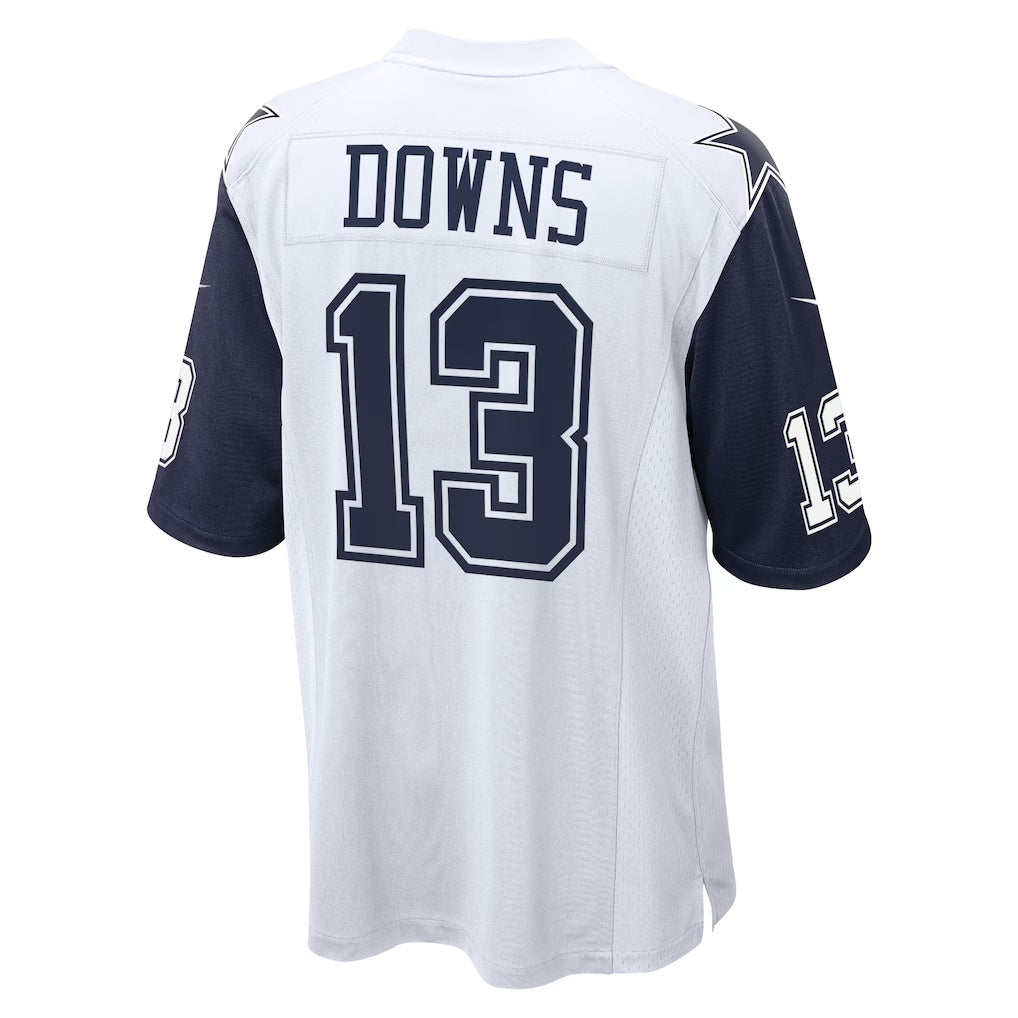 Fenge D.Cowboys #13 Caleb Downs White Alternate Game Stitched Jerseys