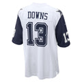 Fenge D.Cowboys #13 Caleb Downs White Alternate Game Stitched Jerseys