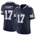 Fenge D.Cowboys #17 Brandon Aubrey Player Navy Vapor F.U.S.E. Limited Stitched Jerseys