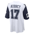 Fenge D.Cowboys #17 Brandon Aubrey White Alternate Game Team Stitched Jerseys