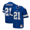 Fenge D.Cowboys #21 Deion Sanders Mitchell & Ness Navy Big & Tall 1996 Retired Player Legacy Replica Stitched Jerseys