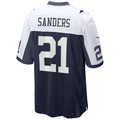 Fenge D.Cowboys #21 Deion Sanders Player Navy Alternate Game Stitched Jerseys
