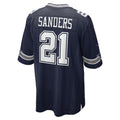 Fenge D.Cowboys #21 Deion Sanders Player Navy Home Game Stitched Jerseys