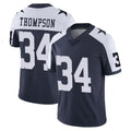 Fenge D.Cowboys #34 Jalen Thompson Player Navy-White Limited Alternate Vapor Untouchable Home Game Stitched Jerseys