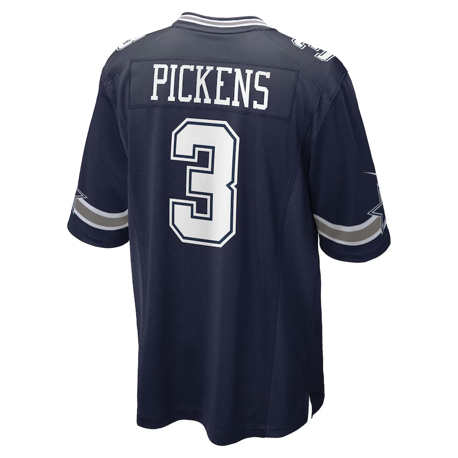 Fenge D.Cowboys #3 George Pickens Player Navy Home Game Stitched Jerseys
