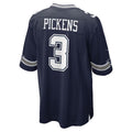 Fenge D.Cowboys #3 George Pickens Player Navy Home Game Stitched Jerseys