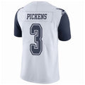 Fenge D.Cowboys #3 George Pickens Player White Throwback Stitched Jerseys