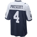 Fenge D.Cowboys #4 Dak Prescott Player Navy Alternate Game Stitched Jerseys