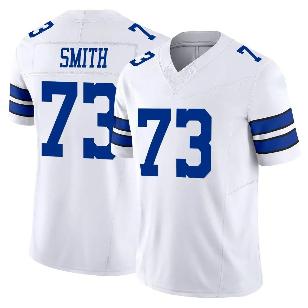 Fenge D.Cowboys #73 Tyler Smith Player White Limited Vapor F.U.S.E. Home Game Stitched Jerseys