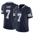 Fenge D.Cowboys #7 Rashan Gary Player Navy Limited Vapor F.U.S.E. Home Game Stitched Jerseys