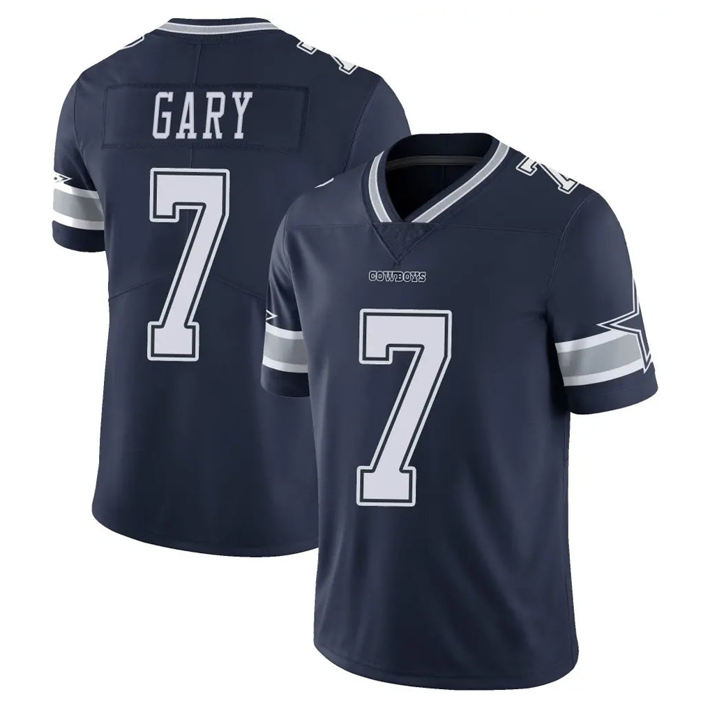 Fenge D.Cowboys #7 Rashan Gary Player Navy Vapor Untouchable Limited Home Game Stitched Jerseys