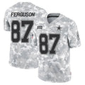 Fenge D.Cowboys #87 Jake Ferguson Player Arctic Camo Salute to Service Limited Stitched Jerseys