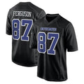 Fenge D.Cowboys #87 Jake Ferguson Player Carbon Black Fashion Stitched Jerseys